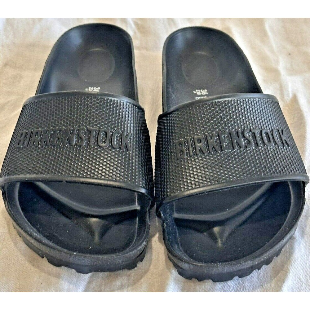 Birkenstock Eva Barbados Slide SandalBlackEuro 36 R… Gem